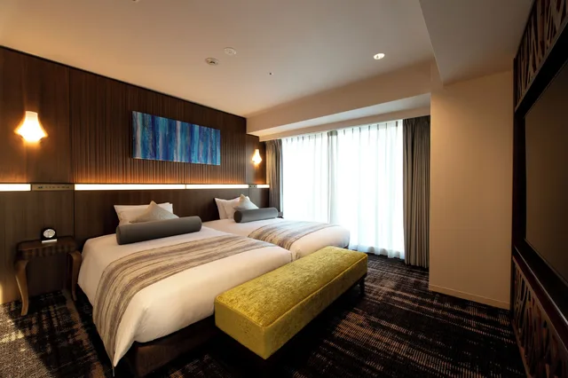 جناح بسريرين منفصلين، Hotel Grand Bach Sendai 2/4