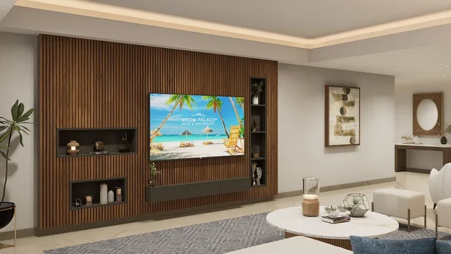 فيلا بسريرين مزدوجين وسريرين كينج بإطلالة على البحر بـ3 غرف نوم، Moon Palace The Grand Punta Cana 3/3