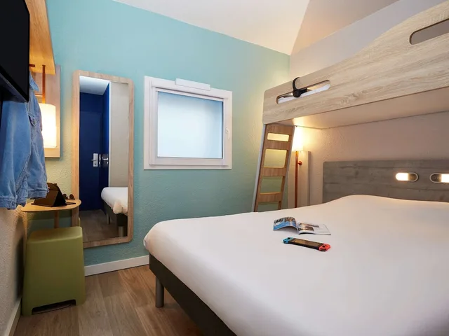 غرفة بسرير مزدوج، Ibis Budget Lille Villeneuve-d’Ascot 2/6