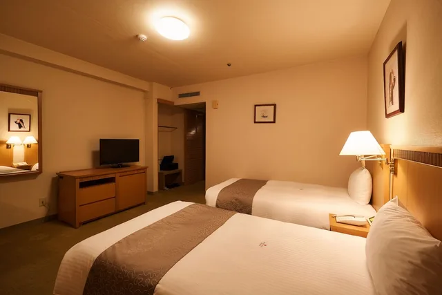 غرفة سوبيريور بسريرين منفصلين لغير المدخنين (26.56 م²)، Pacific Hotel Okinawa 1/6