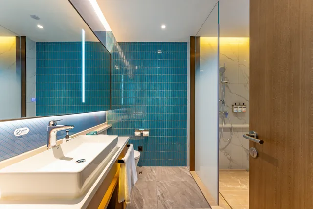 غرفة قياسية بسرير كينج وسرير فردي، Holiday Inn Express Suzhou Bay 5/5