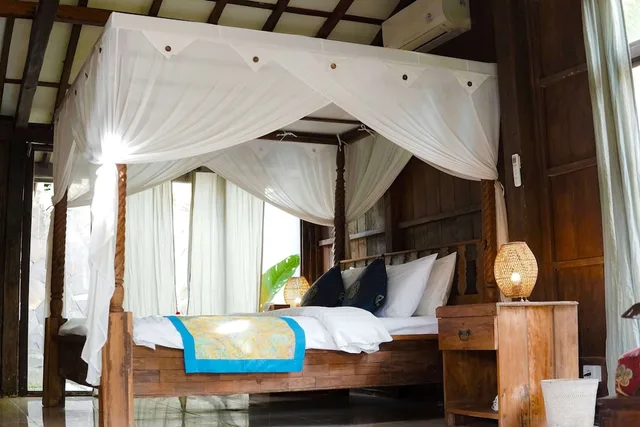 فيلا فاخرة بسرير كينج بغرفة نوم واحدة بمسبح خاص، Antique Sentana Villa Ubud 4/10