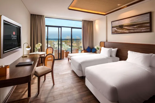 غرفة بريميير بسريرين منفصلين بإطلالة على البحر، Best Western Premier Sonasea Phu Quoc 2/5