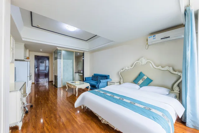 Luxury, Single, Queen Bed, Home Inn Huayi Apartment 3/10