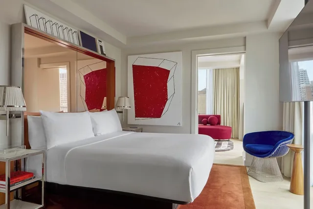 بنتهاوس بسرير كينج بإطلالة على المدينة بشرفة بغرفة نوم واحدة، Hotel Park Ave 1/4