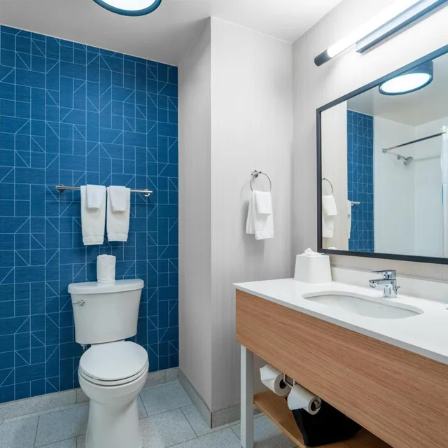 غرفة بسرير كينج بحوض استحمام لذوي الإعاقة، Spark by Hilton Atlanta Kennesaw Town Center 7/10
