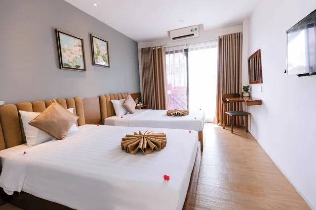 غرفة سوبيريور بسرير مزدوج أو سريرين منفصلين، Gardenia Hue Hotel 2/10