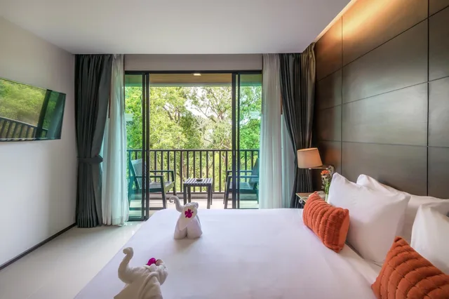 غرفة ديلوكس بسرير مزدوج أو سريرين منفصلين بإطلالة على الحديقة، Aree Tara Resort Krabi 1/10