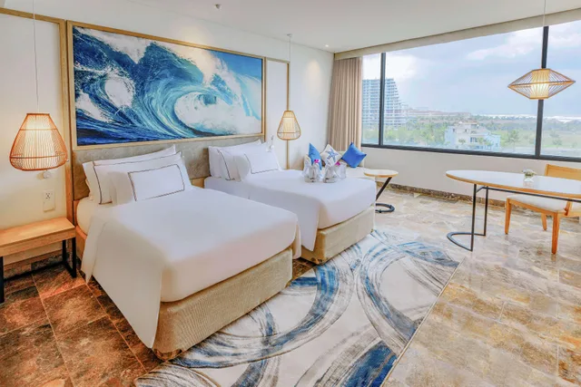 غرفة ديلوكس بسرير مزدوج أو سريرين منفصلين، Melia Danang Beach Resort 6/10