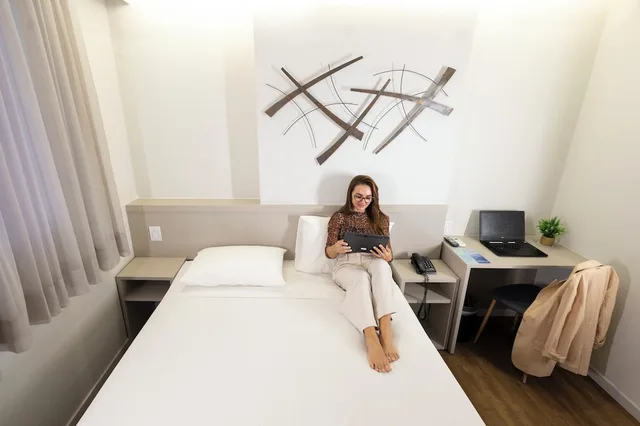 شقة بسرير كوين، Tulip Inn Vila Velha 5/8