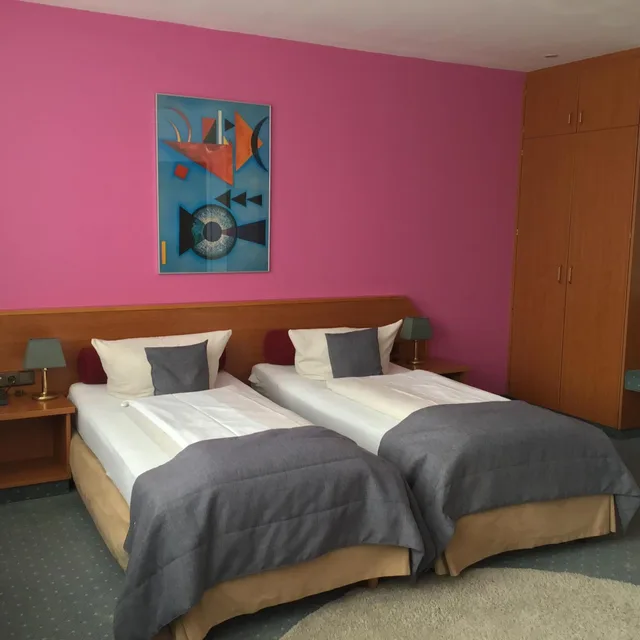 غرفة بسرير مزدوج أو سريرين منفصلين، Hotel Servatius 3/10