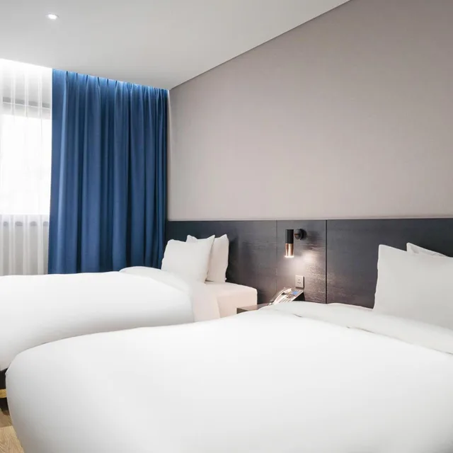 غرفة عائلية بسريرين منفصلين، Rivertain Hotel Gyeongju 6/10