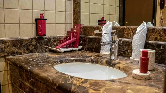 غرفة بسريرين منفصلين، Awtad Al Safwah Hotel 4/4