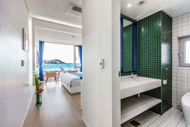 غرفة ديلوكس بسرير كوين، Bluespring Boutique Hotel 8/8