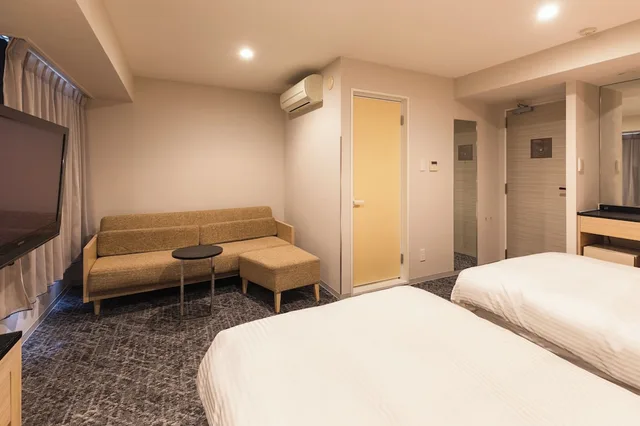 غرفة بسريرين منفصلين، Sotetsu Fresa Inn Tokyo Kyobashi 4/8