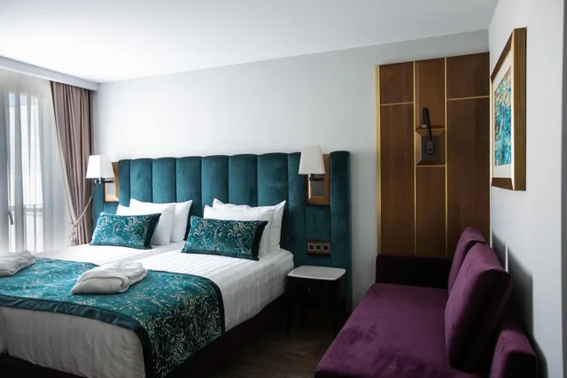 غرفة قياسية بسرير مزدوج أو سريرين منفصلين، Elke Spa Hotel 1/10
