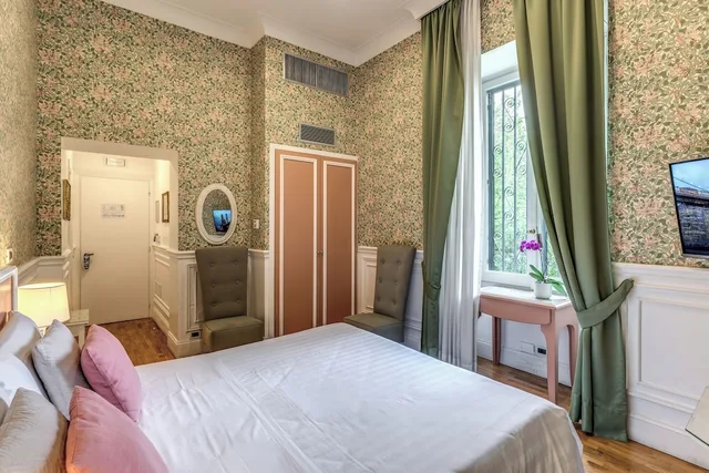 غرفة ديلوكس بسرير مزدوج، Hotel Villa Mangili 8/10