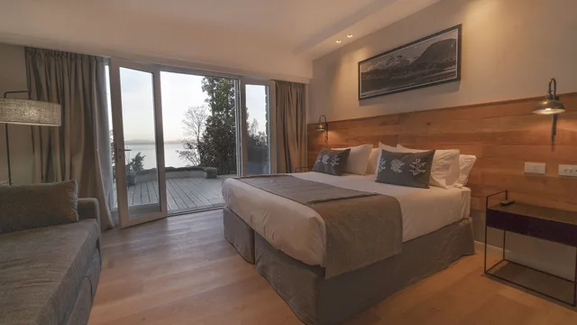 جناح استوديو سوبيريور بإطلالة على البحيرة بشرفة، La Cascada Casa Patagonica By Don 5/10
