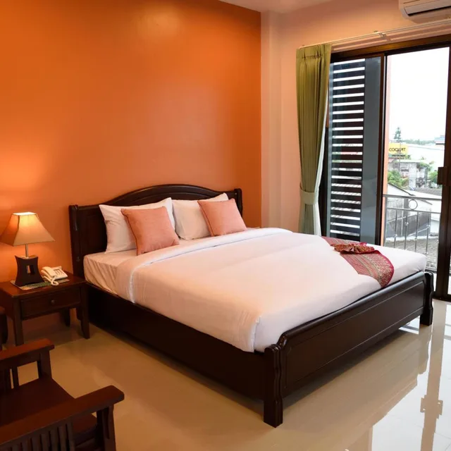 غرفة سوبيريور بسرير مزدوج، Krabi Phetpailin Hotel 7/10