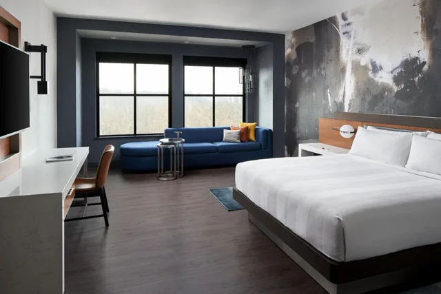 غرفة بسرير كينج، Marriott Owings Mills Metro Centre 1/13