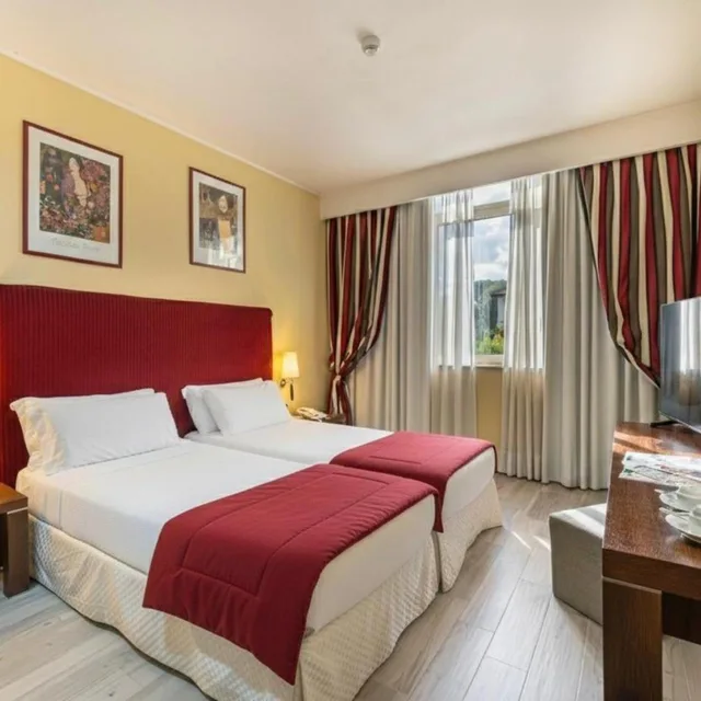 غرفة كلاسيكية بسرير مزدوج يُسمح فيها بالحيوانات الأليفة، Cardinal Hotel St Peter 1/3