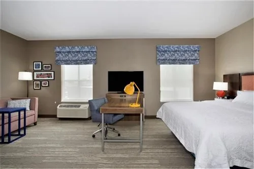 Standard, King Bed, Hampton Inn & Suites Logan 2/2