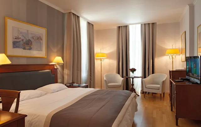 غرفة بسرير مزدوج أو سريرين منفصلين، Theoxenia Palace 3/4