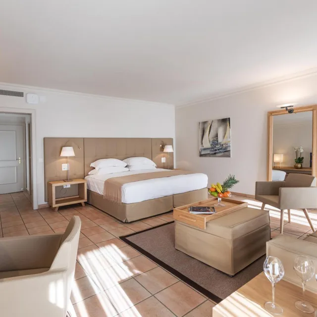 غرفة ديلوكس بسرير مزدوج أو سريرين منفصلين، Parkhotel Delta 6/10