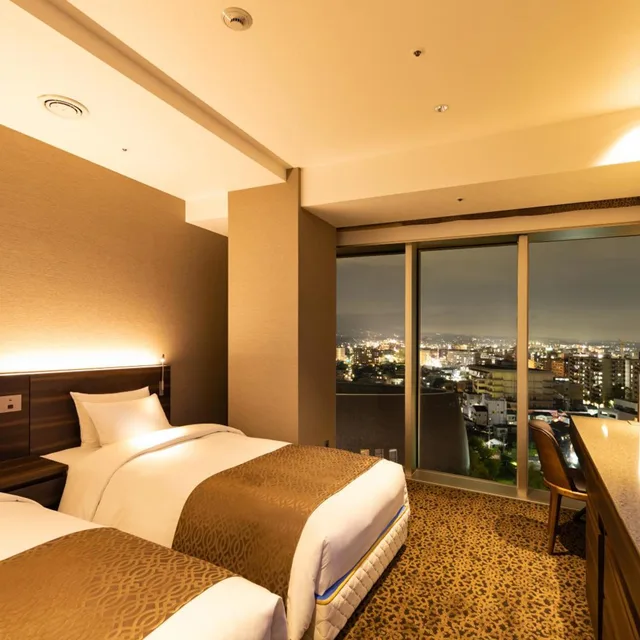 Room, Twin Beds, with View, Piazza Hotel Nara 4/10