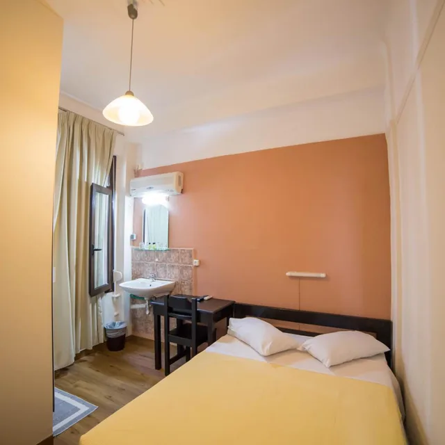 غرفة بسرير مزدوج أو سريرين منفصلين، Tempi Hotel 9/10