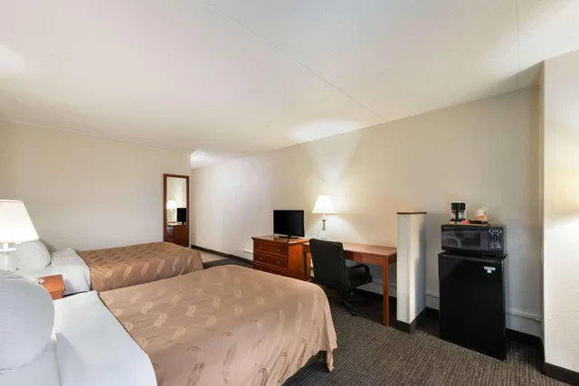 غرفة بسريرين مزدوجين، Quality Inn Bradley- Bourbonnais 3/3