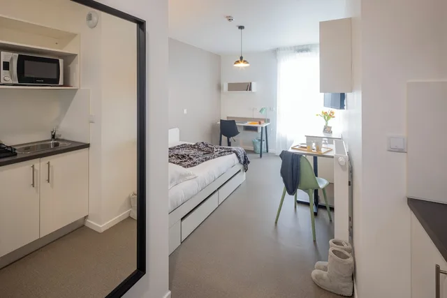 استوديو اقتصادي بسرير مزدوج، All Suites Appart Hotel Le Havre 2/3