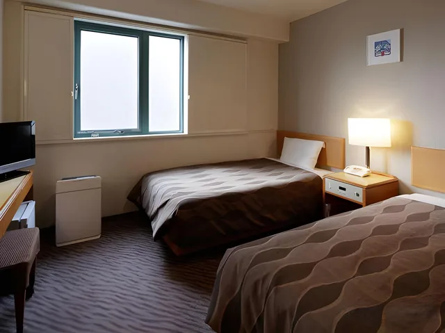 غرفة بسريرين منفصلين، Center Hotel Narita 1 1/2