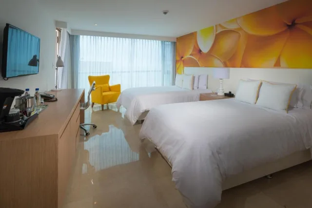 غرفة قياسية رباعية، Radisson Cartagena Ocean Pavillion Hotel 2/4