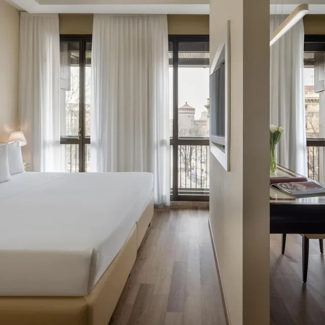 جناح جونيور مع سرير إضافي، Unahotels Cusani Milan 2/6