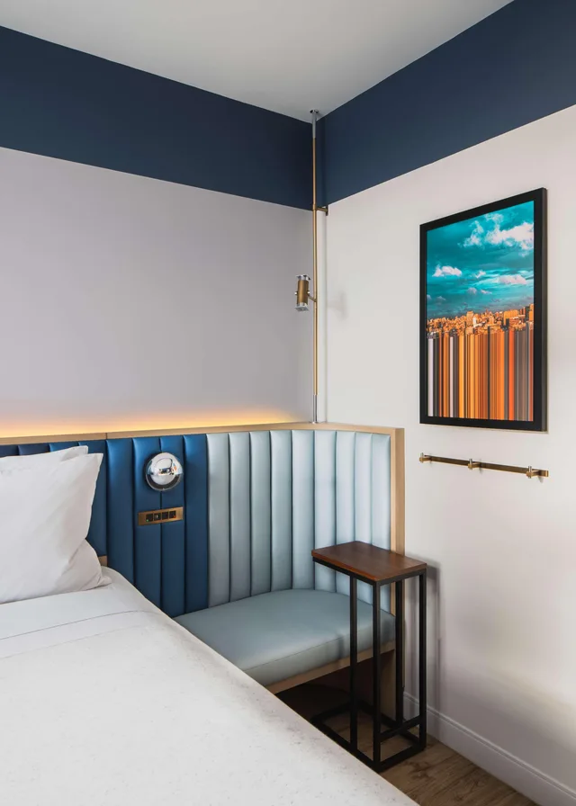 غرفة بسريرين منفصلين لذوي الإعاقة، Motto by Hilton New York City Chelsea 3/4