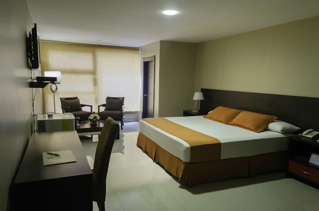 غرفة قياسية بسريرين مزدوجين لذوي الإعاقة، Hotel Los Almendros 2/3