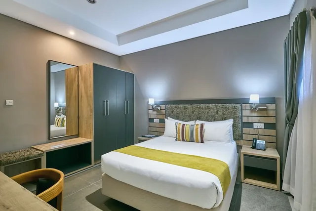 غرفة أساسية بسرير مزدوج، Kalahari Arms Hotel 4/10