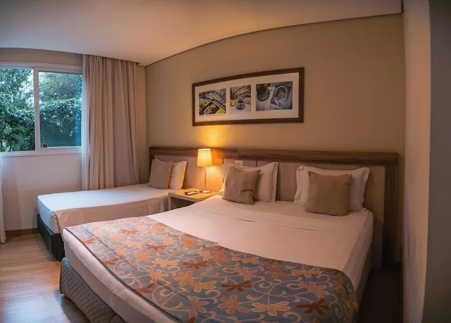 غرفة قياسية ثلاثية بثلاثة أسرّة، Interludium Iguassu Convention Hotel 3/9