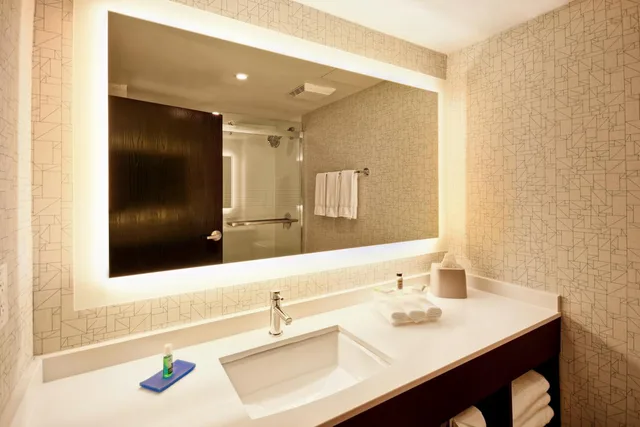 غرفة بسرير كينج بإطلالة، Holiday Inn Express Hotel And Suites Allentown Dorney Park Area 7/7
