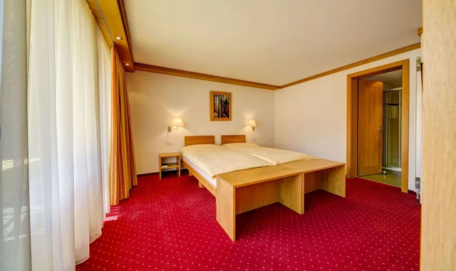 جناح بسرير مزدوج بإطلالة على الجبل مع أريكة، Hotel Excelsior 1/5