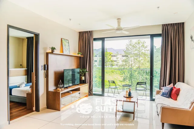 جناح بريميوم بشرفة بغرفة نوم واحدة، Geo38 Genting Highland 4/8