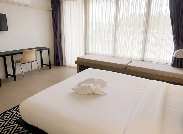 غرفة ديلوكس بسرير كوين، Palmari Boutique Hotel 5/8