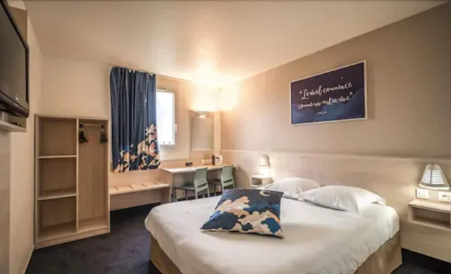 غرفة أساسية بسرير كوين، ACE Hotel Paris Sud Villabe 1/1