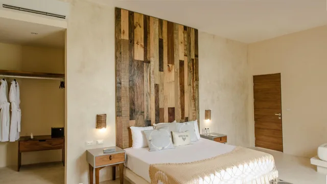جناح جونيور بإطلالة على البحر بشرفة، Maria Del Mar Tulum - Adults Only 1/5