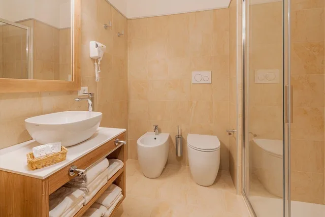 غرفة رباعية بسريرين مزدوجين، Royal Hotel Cortina 4/4