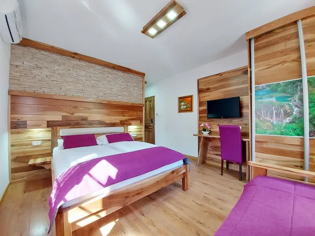 غرفة سوبيريور ثلاثية بسرير فردي بغرفة نوم واحدة، Plitvice Ethno House 2/5