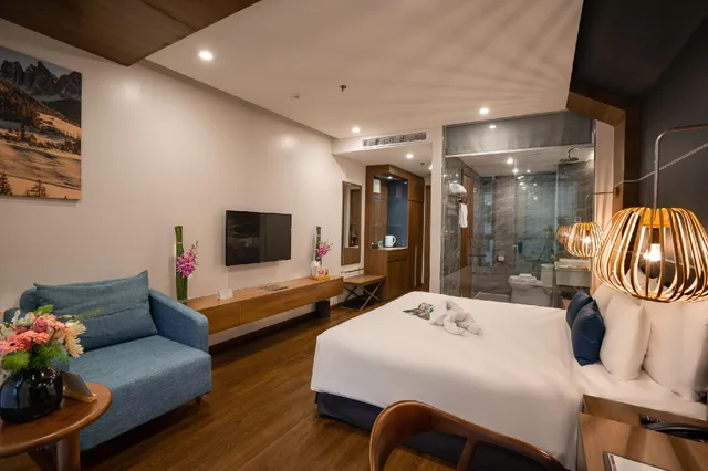 Room, Twin Beds, Partial Sea View, Haian Beach Hotel And Spa 6/10