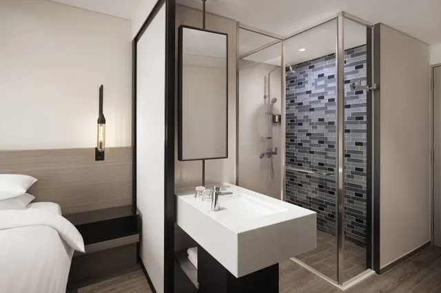 غرفة قياسية بسريرين منفصلين بإطلالة على المدينة، Fairfield By Marriott Busan 4/5