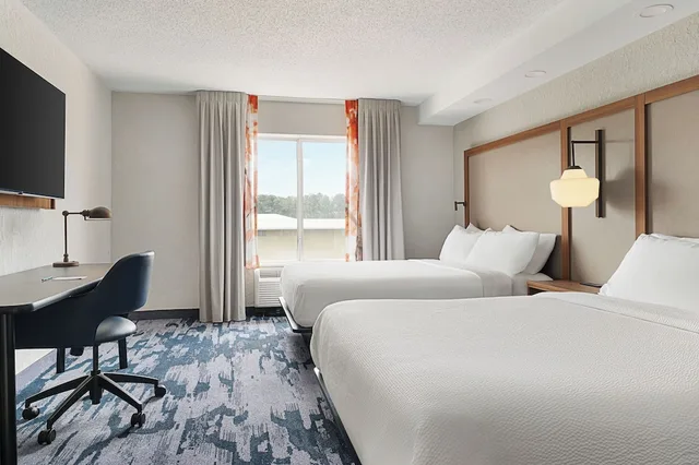 جناح بسريرين كوين مع أريكة، Fairfield Inn & Suites South Hill I-85 1/5
